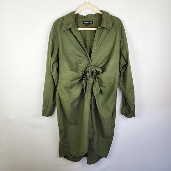 Fashion To Figure Button Up Dress 1X - Picture 2 of 5